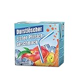 Durstlöscher Eistee Pfirsich 24 x 500 ml: Erfrischungsgetränk mit...