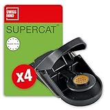 SWISSINNO Mausefalle SuperCat: Effizient + wiederverwendbar mit ungiftigem...