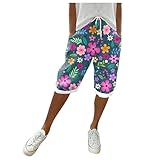 Caprihose Damen Sommer Cecil, Damen Sommerhose, 3/4 Hosen Dünne Luftig...