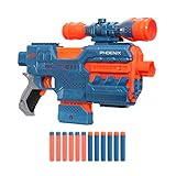 Nerf Elite 2.0 Phoenix CS-6 motorisierter Blaster, 12 Nerf Darts, Fernrohr,...