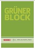 Baier & Schneider Brunnen 1052436 Briefblock / Schreibblock / Der grüne...