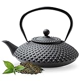 Tealøv TEEKANNE GUSSEISEN 1,25 Liter | Gusseiserne Teekanne im Japanischen...