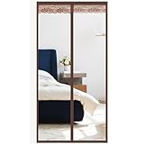 NUBGRDZA Insektenschutzgitter mit Magnetverschluss, 84 x 213 cm, für...