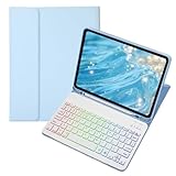 kaidisen Bunte Tastaturhülle mit Hintergrundbeleuchtung für iPad Mini 5....
