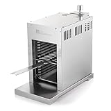 Fire Mountain Gas Steak Grill - Outdoor Grill, Edelstahl Design, Tragbarer...