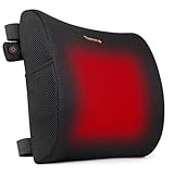 Thermrup Ergonomisches Rückenkissen mit Ferninfrarot-Wärme 3-stufiger...