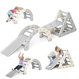 CUPCHID 10 in1Montessori Klettergerüst Set:faltbares Kletterspielzeug für...