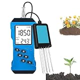 AXGCAA Bodenanalysegerät, 7-in-1-Digitalanzeige-Bodenanalyseset mit...