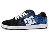 DC Herren Gaveler Low Shoe Skate, Schwarz/Königsblau/Print, 47 EU