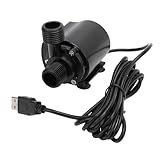 Fdit Aquariumpumpe mit Langlebiger Leistung, 500 L/h, Hubhöhe 180 Cm,...