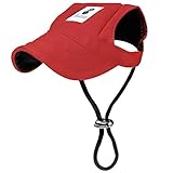 Pawaboo Hunde Baseballmütze, Basecap Verstellbar Sonnenschutz Hut Hundecap...