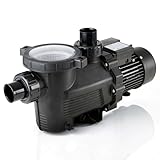 Arebos Schwimmbadpumpe 800W | Filterpumpe mit Vorfilter & 19000 l/h |...