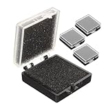 Amosfun 4 Stück Antistatische Schwammbox Pin Vitrine Pin Case Pin Display...