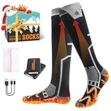 Beheizte Socken bis zu 65°C Beheizbare Heizsocken 5v 6000 mAh Akku...