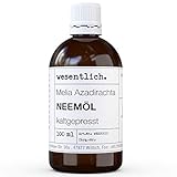 wesentlich. Neemöl kaltgepresst 100ml - 100% reines Öl (Melia...