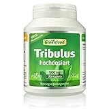 Tribulus Terrestris, 500 mg, hochdosierter Extrakt (80% Saponine), 120...