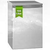 Bomann® Kühlschrank ohne Gefrierfach mit 133L Nutzinhalt | 3 Ablagen |...