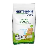 HEITMANN pure Reine Soda | Natürliches Reinigungspulver für Haushalt,...