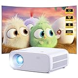 Mini Beamer mit WiFi und Bluetooth, 18000 Lumen, Full HD 1080P Auflösung...