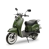 Motorroller 50 ccm Burnout MiniMe 2.0 Mattgrün 45 km/h