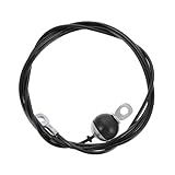 SAFIGLE Schwarzes Stahlseil Fitness drahtseil Gym Kabel DIY Zubehör Robust...