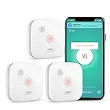 Spreadtron WLAN Rauchmelder, Smarter Wi-Fi Feuermelder mit App Tuya &...