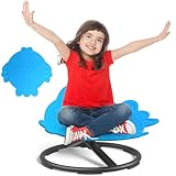 Asdsed Sensorischer Drehstuhl für Kinder, 360° Drehbare Karussell Kinder...
