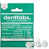 Denttabs Zahnputztabletten die vollwertige Alternative zur Zahnpasta, 125...