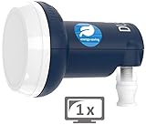 DUR-line Blue ECO Single Stromspar-LNB - 1 Teilnehmer - Premium-Qualität -...