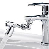 Drehbarer Wasserhahn Aufsatz Verlängerung, 1080 Grad Multifunktionaler...