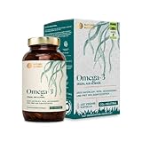 Nature Basics® Algenöl Omega 3 vegan | 120 (!) Kapseln hochdosiert im...