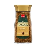 Jacobs löslicher Kaffee, Instant Kaffee, Gold, 200g