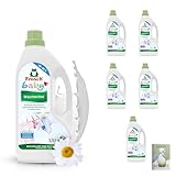 Frosch Baby Waschmittel 22WL 1,5L, 5er Pack, (5 x 22 Waschladungen) und...