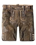 Stockerpoint Herren Lederhose Beppo4 I Größe 44-64 I Bequeme Trachtenhose...