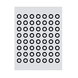 TIKATARER 3D -Scannermarkierungen, 10 Blatt 6mm 3D -Scanmarker...