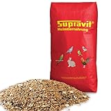 Supravit Wachtelfutter 25kg | Vollwertige Körnermischung für Wachteln,...