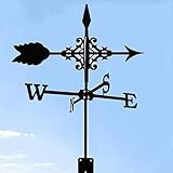 Wetterhahn - Robuste Metall Windfahne zur Wettervorhersage - Wetterfahne...