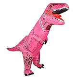 HYLQUP Dino Kostüm Aufblasbar Tyrannosaurus Rex Kostüm Halloween Kostüm...