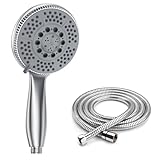 Vinabo Duschkopf mit Schlauch 1,5m, duschkopf wassersparend, duschbrause...