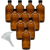 mikken 10 x braune Apothekerflasche 100ml made in Germany, inkl...