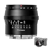 TTARTISAN 50mm F1.2 Objektiv APS-C MF für Sony E-Mount Kameras A5000 A6500...