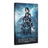 hlacr Rogue One A Star Wars Story-Poster, Leinwandposter, Wandkunst,...