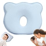 Xiyocadt Babykissen Kopfkissen Neugeborene Memory Foam Reisekissen Kinder...