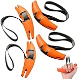 2 Paar Fitness-Griffe, Rudergriff mit Verstellbar Widerstandsband, Kabelzug...