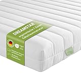 DREAMSTAR Easy Flex | ergonomische 7-Zonen Kaltschaummatratze | Öko-Tex...