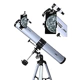 Seben Teleskop 76/900 EQ-2 - Spiegelteleskop für die Astronomie inkl....