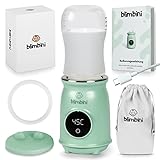 blimbini® Pro | All-In-One Baby Flaschenwärmer für unterwegs mit Akku -...