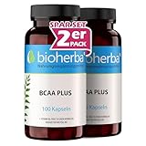 BCAA Plus Kapseln – 200 Stück mit L-Leucin L-Isoleucin & L-Valin von...