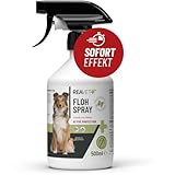 ReaVET Flohspray für Katzen & Hunde 500ml - Sofortschutz gegen Flöhe bei...