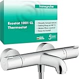hansgrohe Ecostat - Wannenthermostat Aufputz, Wannenarmatur mit...